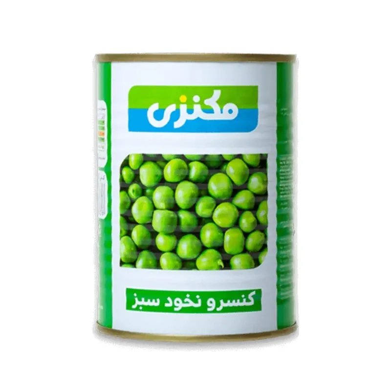 کنسرو نخود سبز مکنزی 380 گرم – باکس 12 عددی